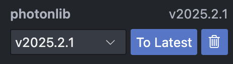 PhotonLib Update Button